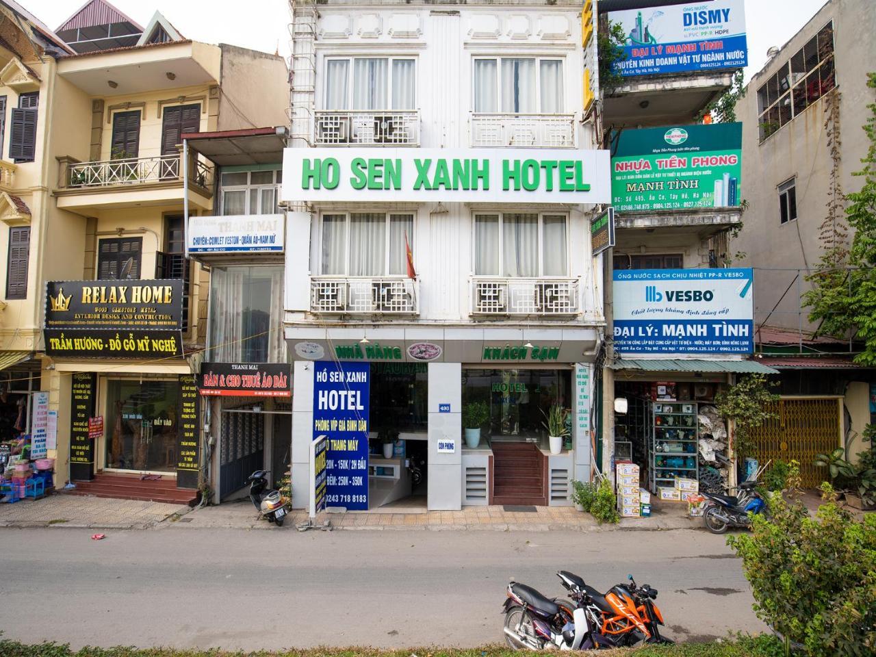 Ho Sen Xanh Hotel Hanoi Bagian luar foto