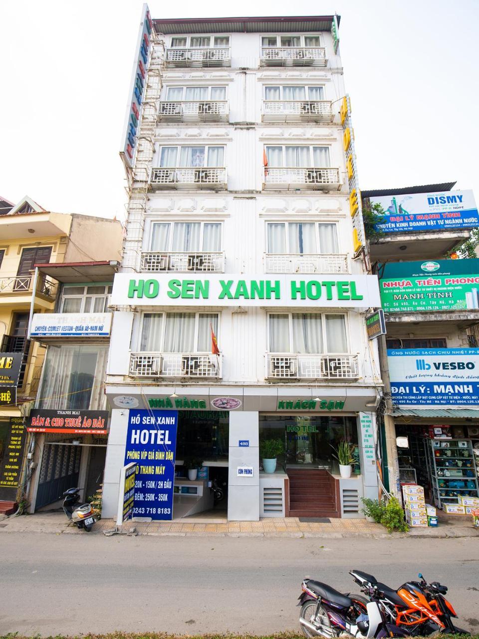 Ho Sen Xanh Hotel Hanoi Bagian luar foto